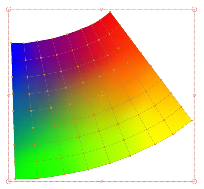 グリッドグラデーションレイヤーの実装